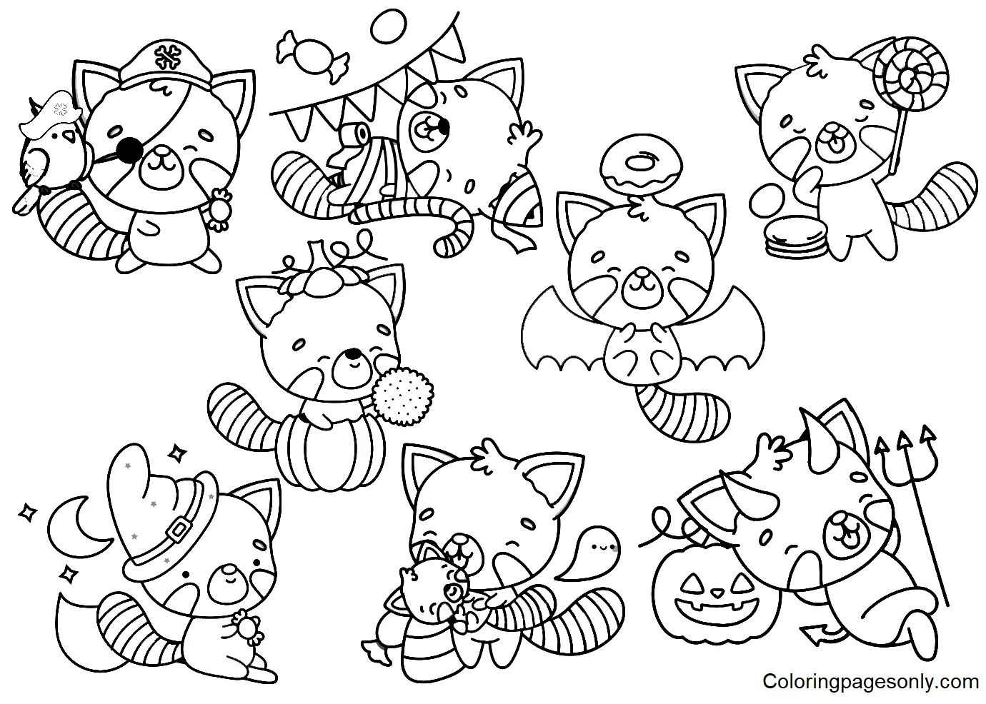 Desenhos de Stickers Para Colorir 19