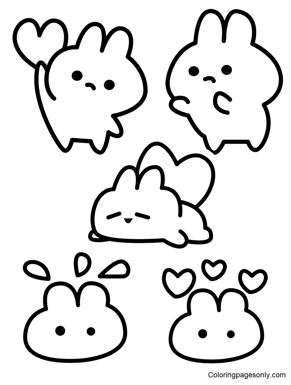 Desenhos de Stickers Para Colorir 5