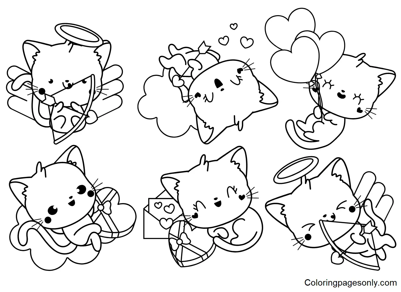 Desenhos de Stickers Para Colorir 6