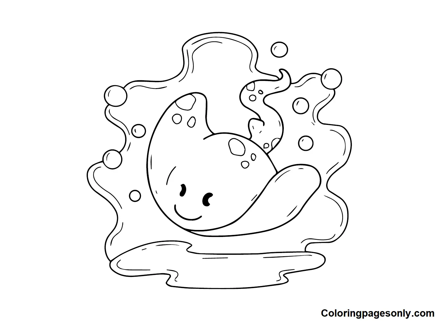 Stingray Coloring Pages 14