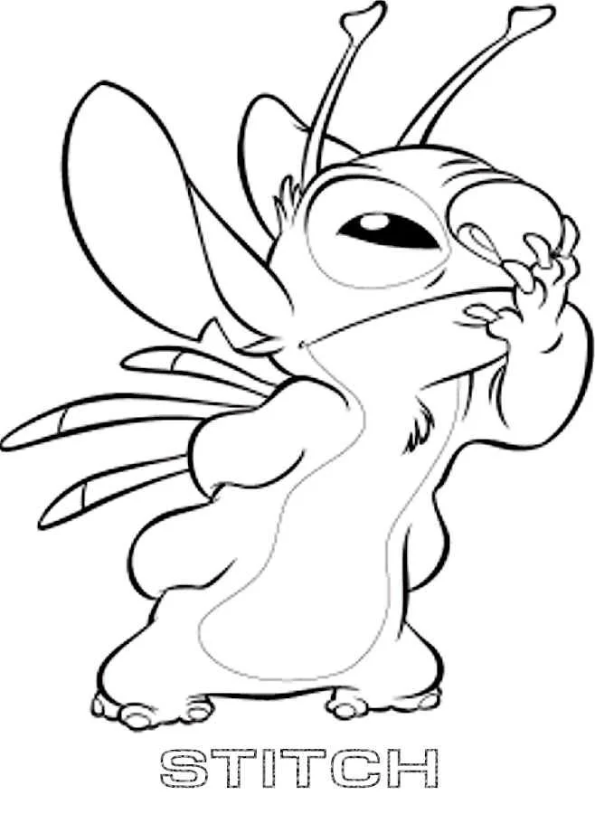 Stitch Ausmalbilder 10