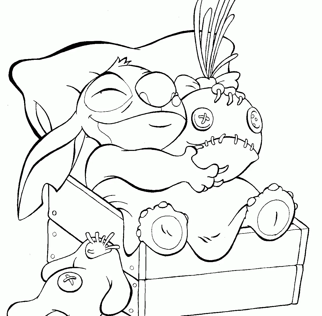 Stitch Ausmalbilder 15
