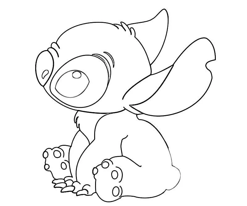 Stitch Ausmalbilder 2