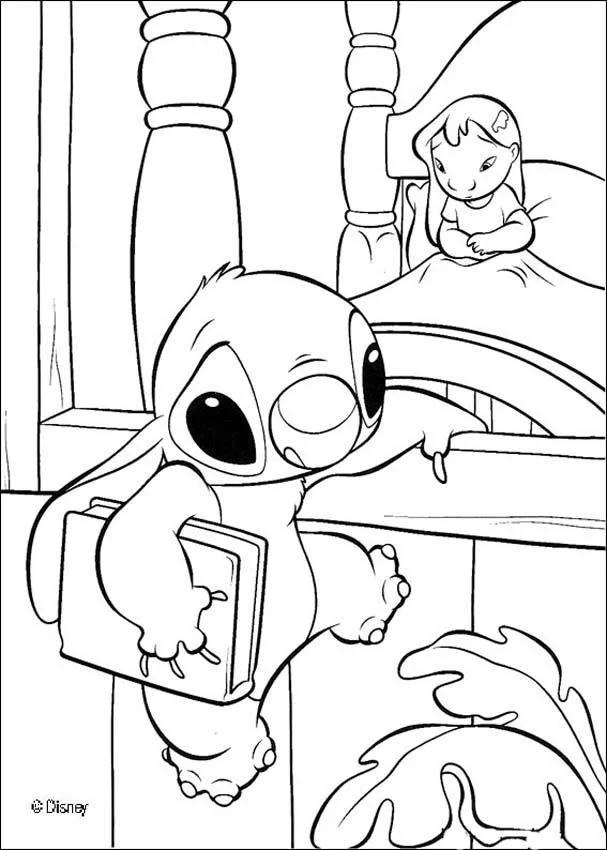 Stitch Ausmalbilder 29