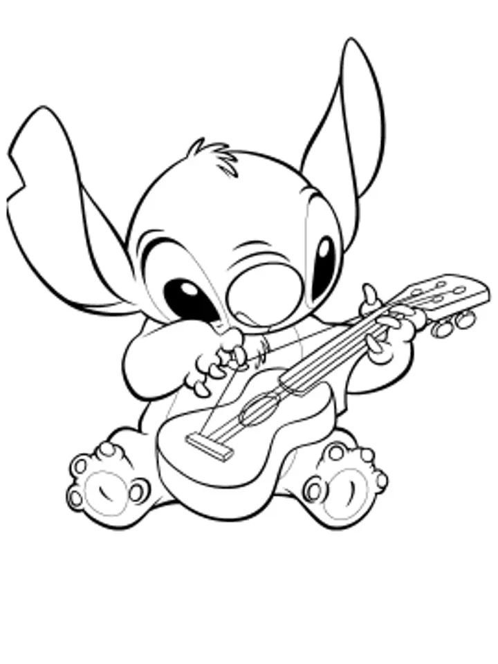 Stitch Ausmalbilder 5