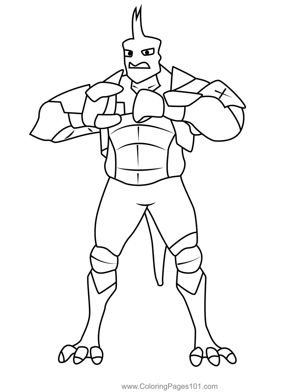 Storm Hawks Coloring Pages 5