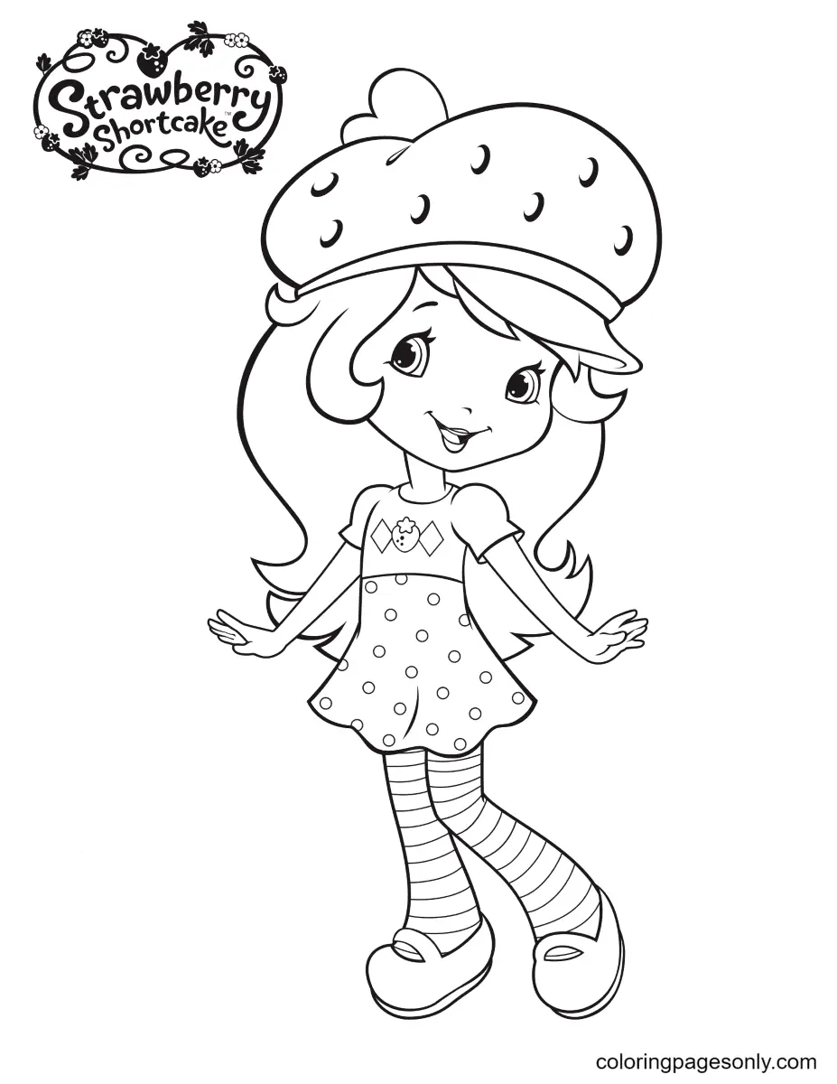 Strawberry Shortcake Coloring Pages 27