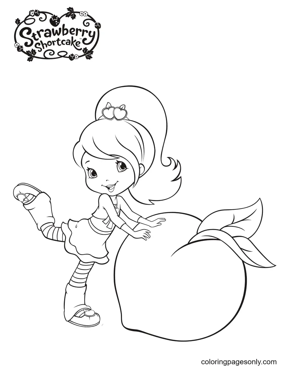 Strawberry Shortcake Coloring Pages 31