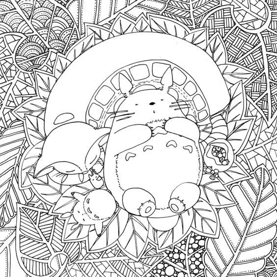 Studio Ghibli Coloring Pages 22