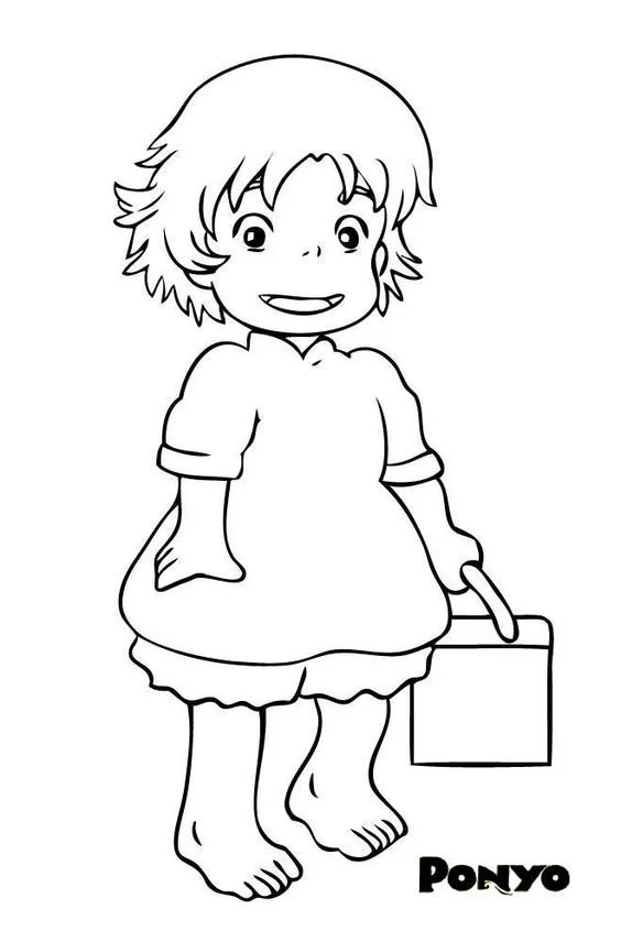 Studio Ghibli Para Colorear 27