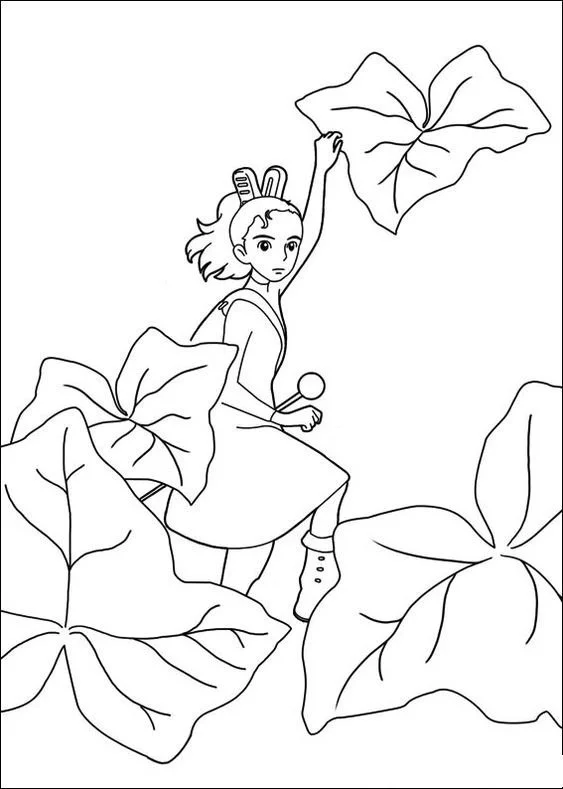 Studio Ghibli Ausmalbilder 28