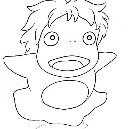 Studio Ghibli Para Colorear 32