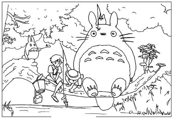 Studio Ghibli Ausmalbilder 6