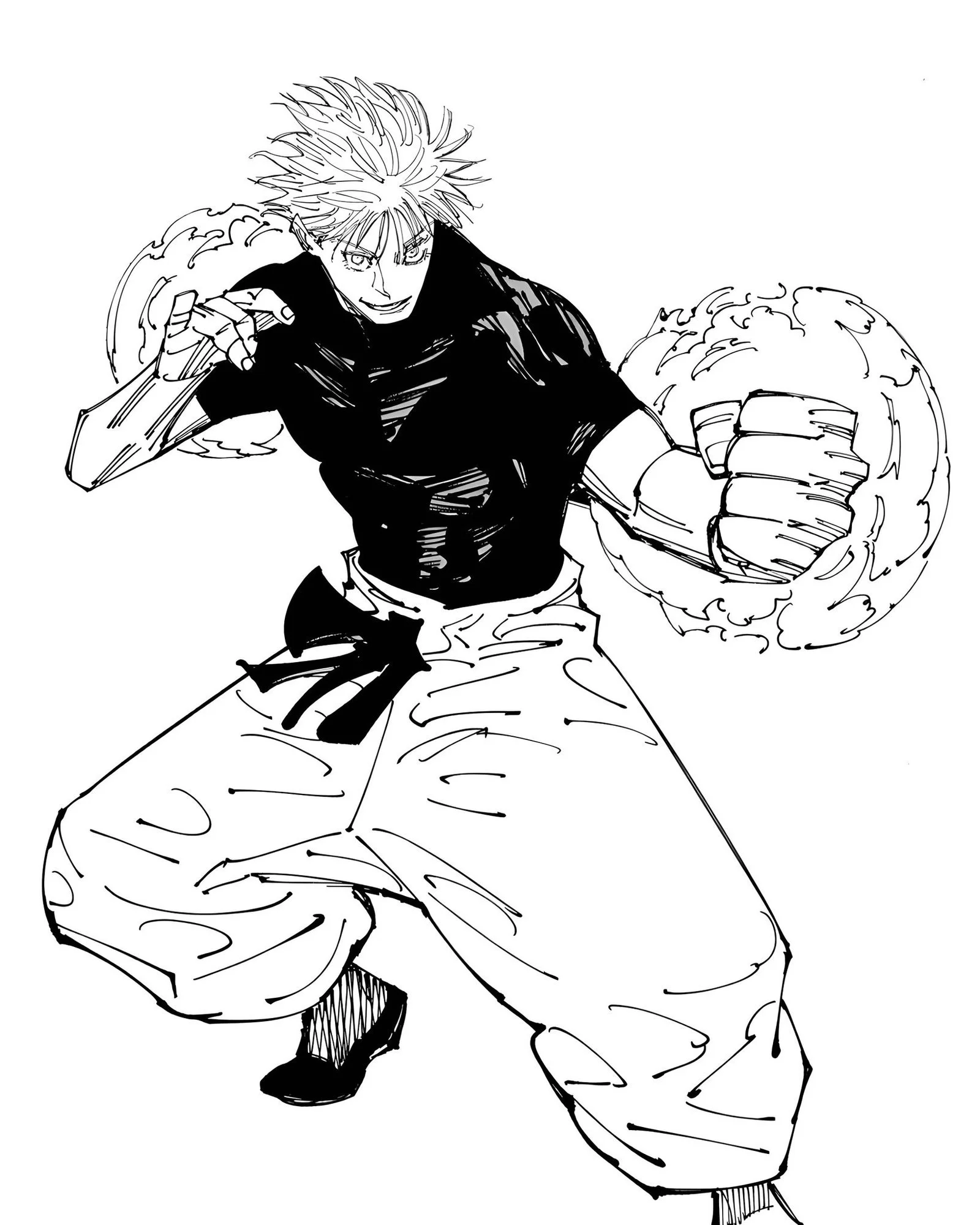 Sukuna Para Colorear 18