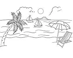 Sommer Ausmalbilder 49