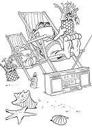 Sommer Ausmalbilder 70