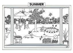 Sommer Ausmalbilder 84