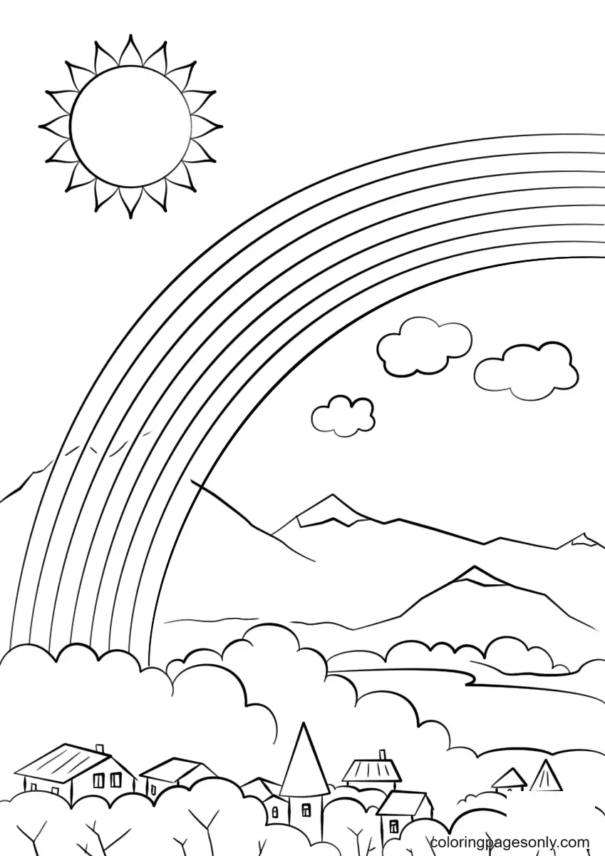 Desenhos de Sol Para Colorir 22