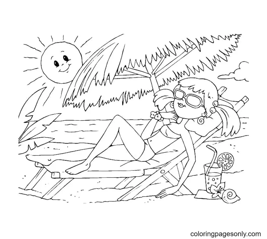 Desenhos de Sol Para Colorir 70
