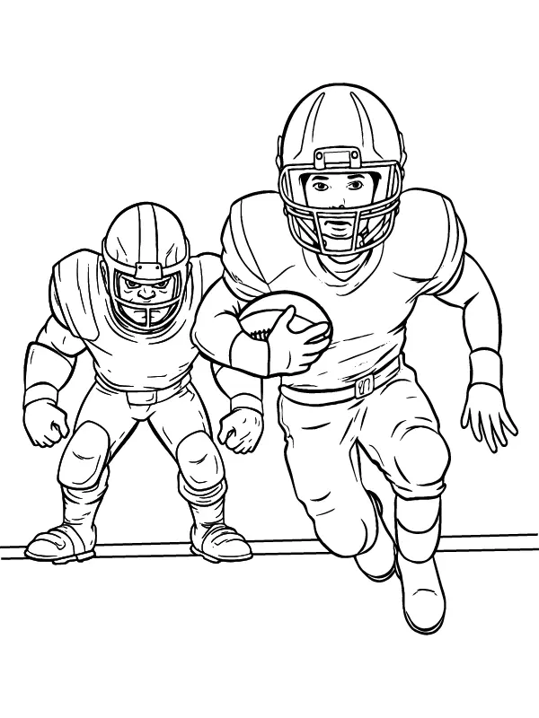 Super Bowl LVIII Para Colorir 5
