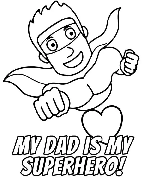 Super Dad Ausmalbilder 15