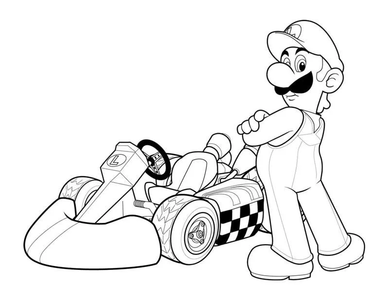 Super Mario Bros Ausmalbilder 12