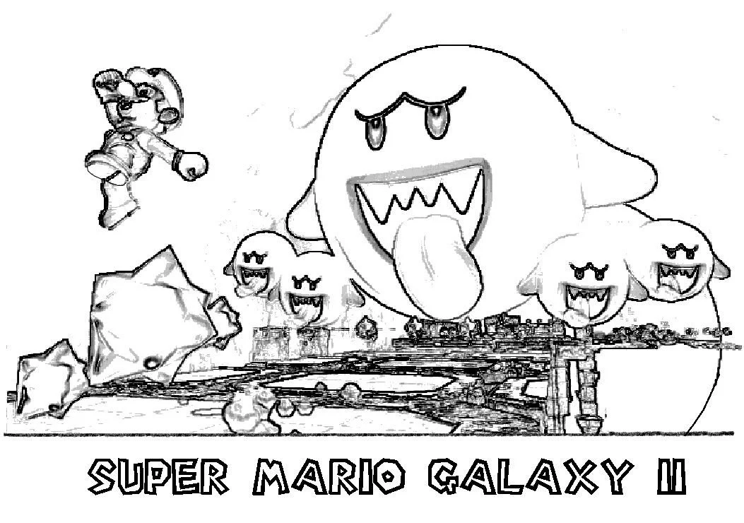 Super Mario Bros Ausmalbilder 27