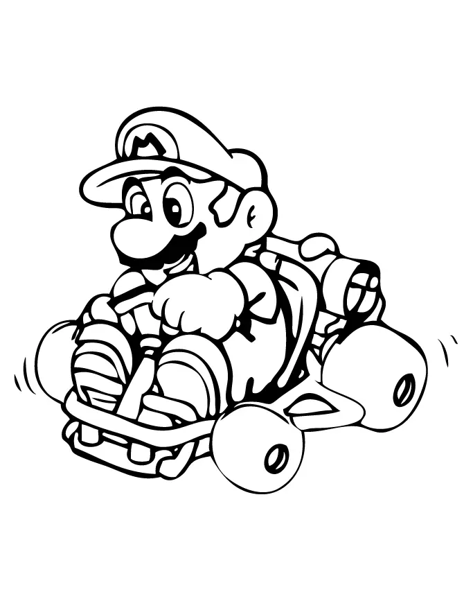 Super Mario Bros Ausmalbilder 29
