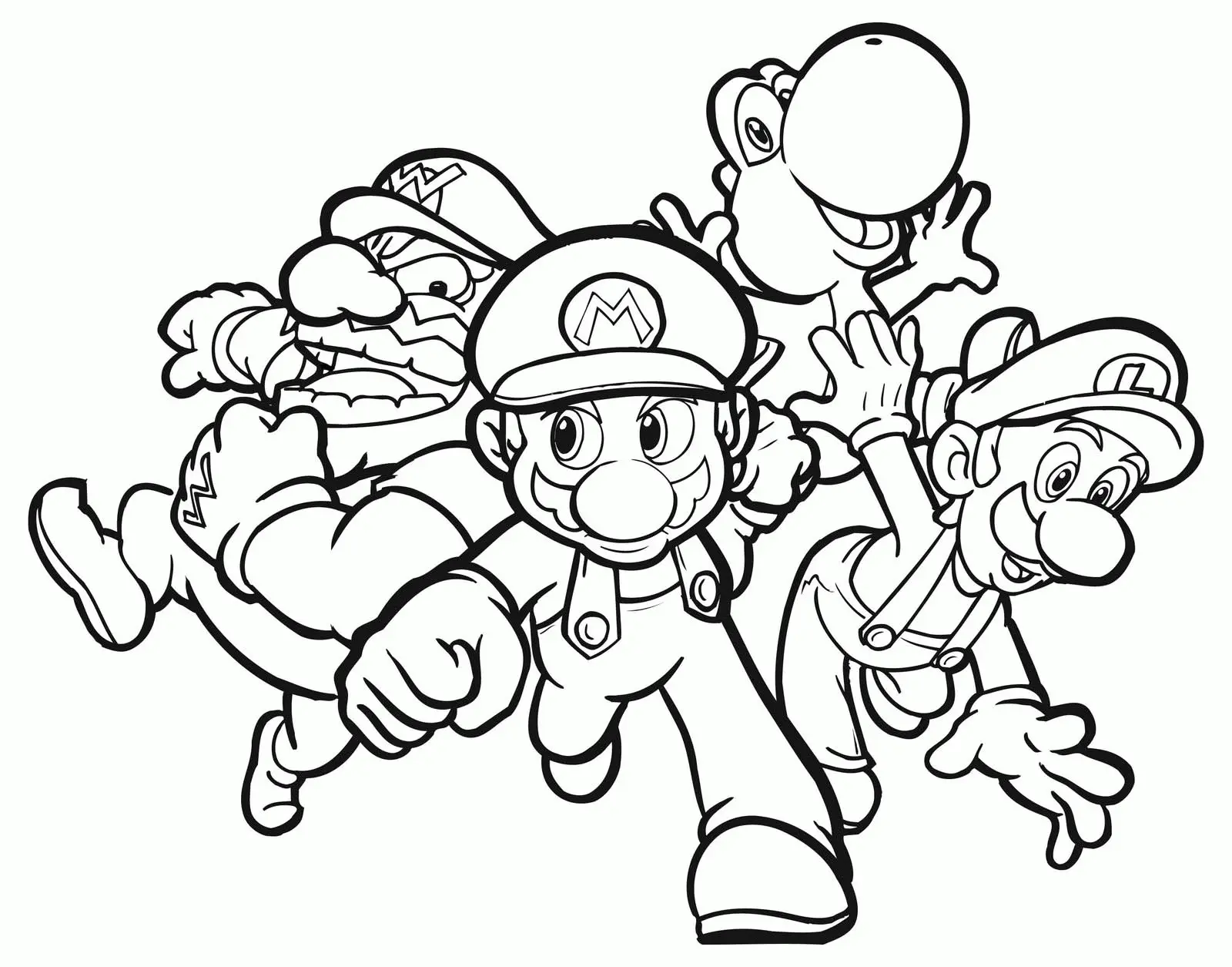 Super Mario Bros Ausmalbilder 8