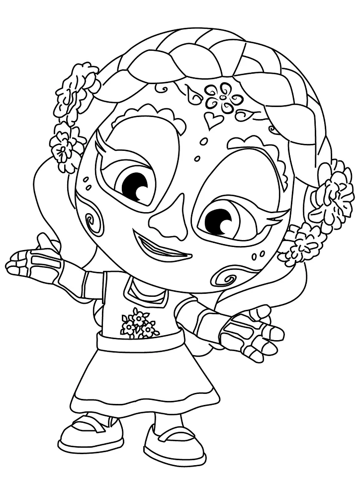 Super Monsters Coloring Pages 1