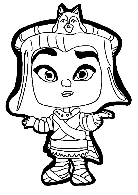 Super Monsters Coloring Pages 14