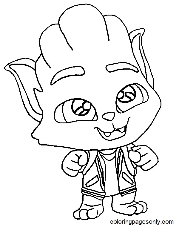 Super Monsters Coloring Pages 15