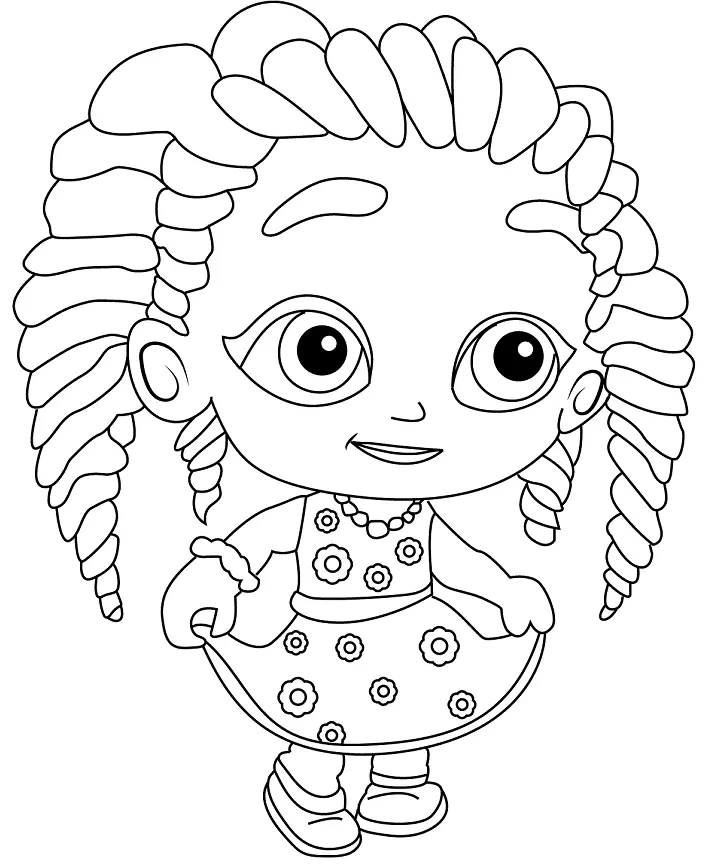 Super Monsters Coloring Pages 19