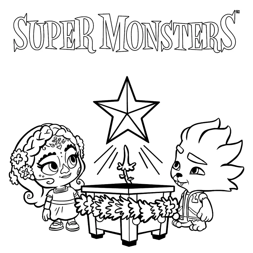 Super Monsters Coloring Pages 40