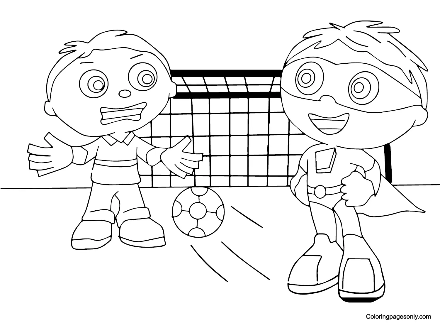Super Why Ausmalbilder 16