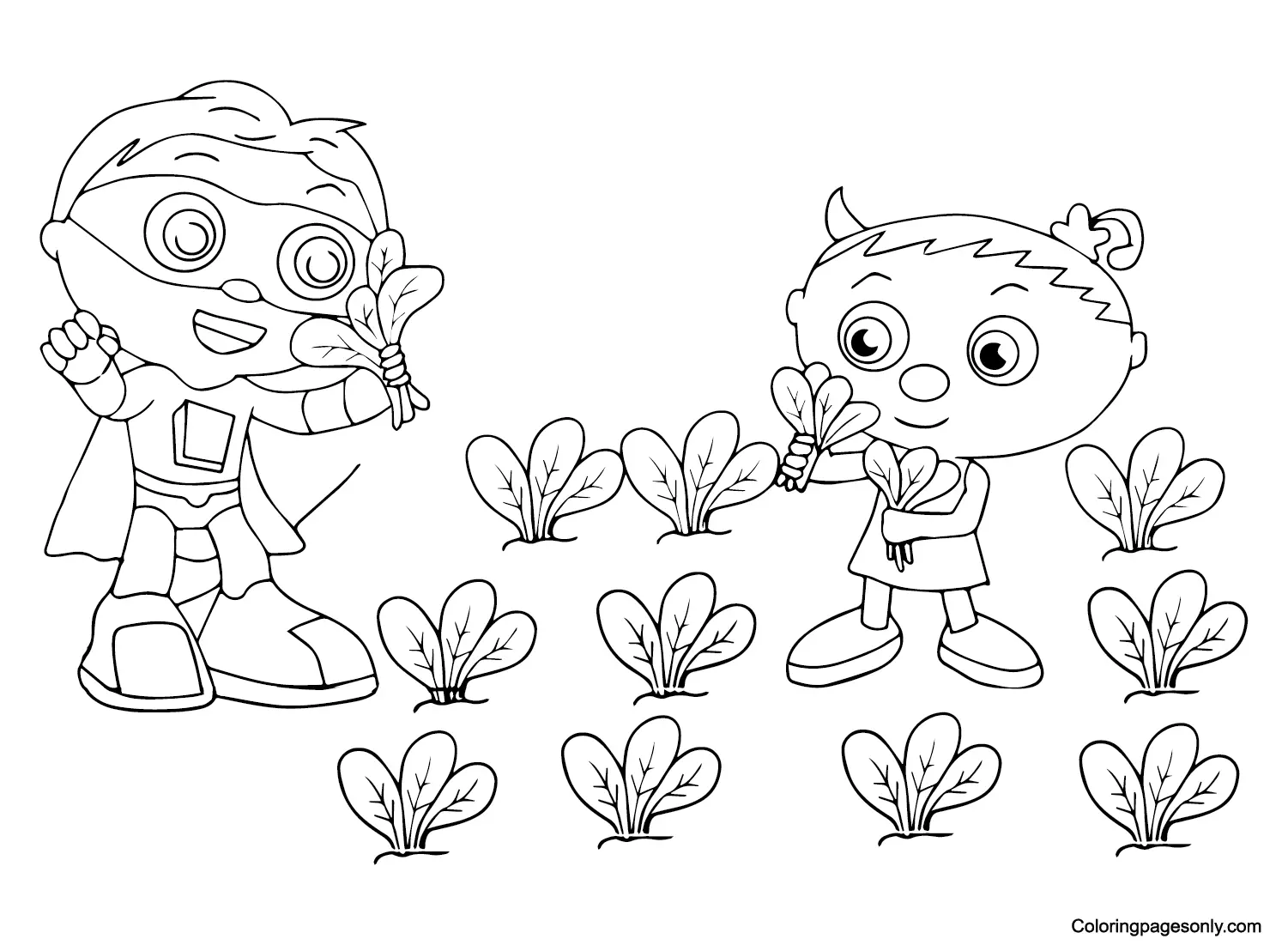 Super Why Ausmalbilder 18