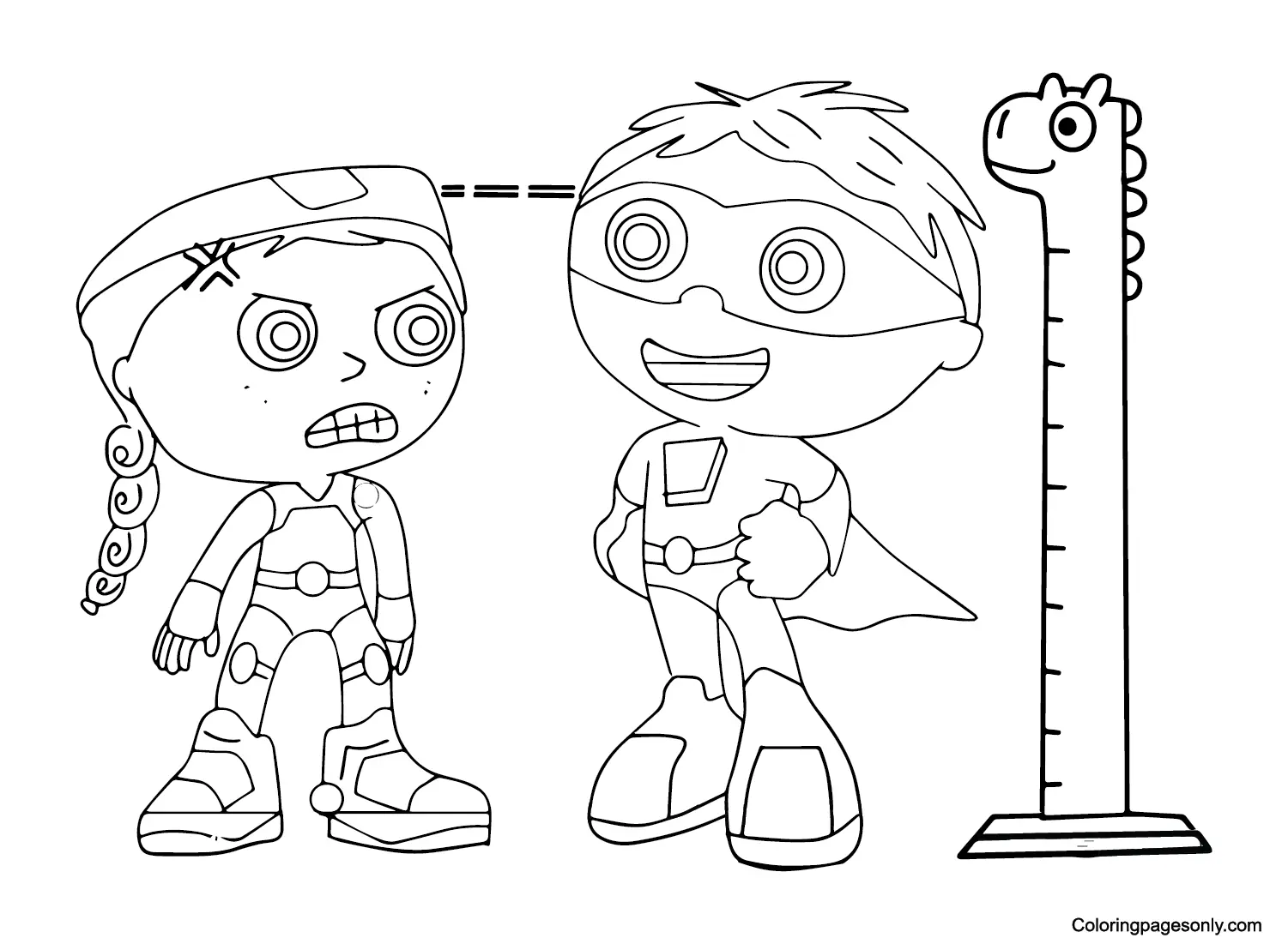 Super Why Ausmalbilder 8