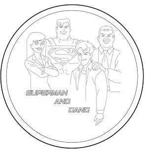 Superman Coloring Pages 30
