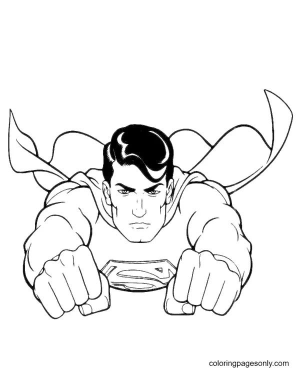 Superman Coloring Pages 91