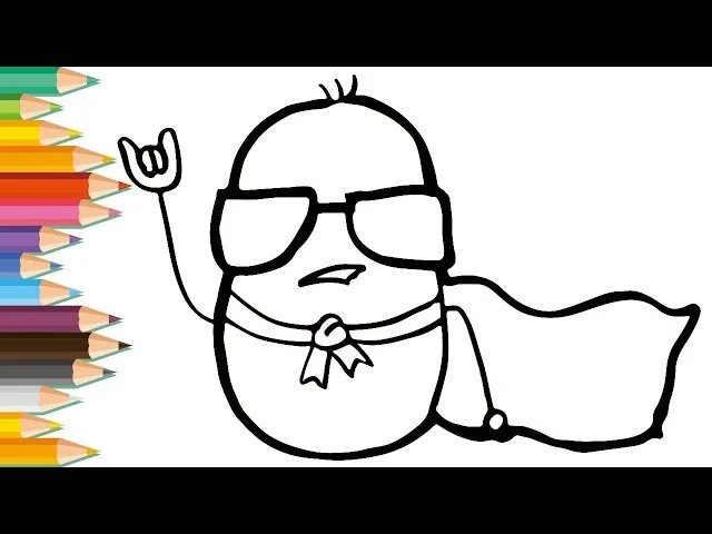 Supertato Coloring Pages 2