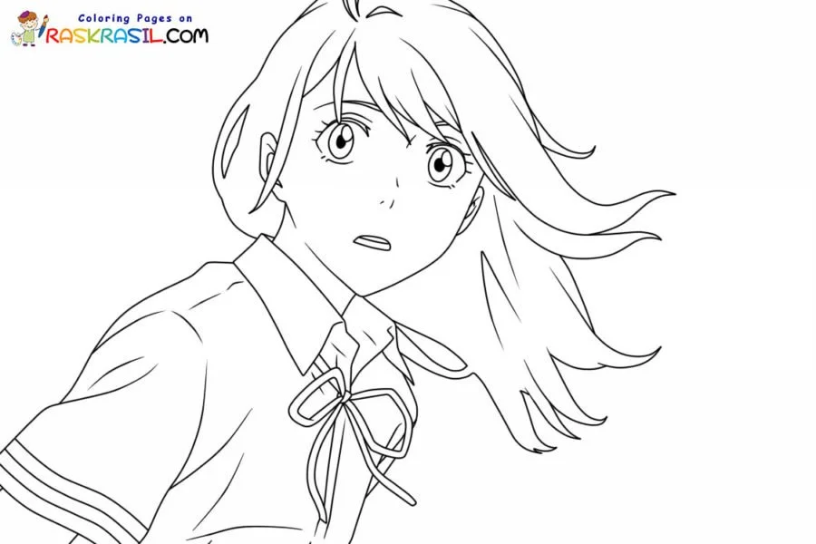 Suzume No Tojimari Para Colorear 2