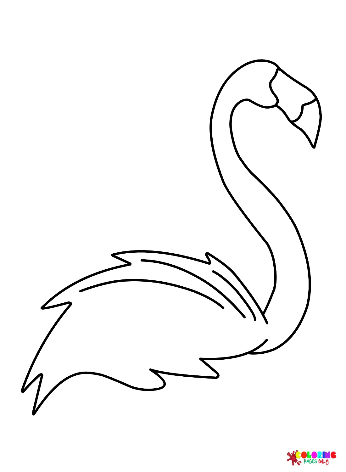 Desenhos de Cisnes Para Colorir 12