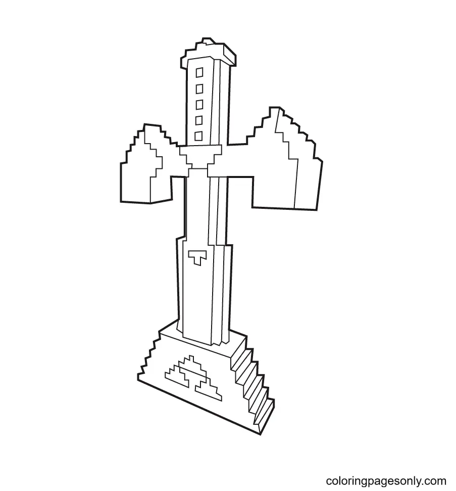 Sword Coloring Pages 4