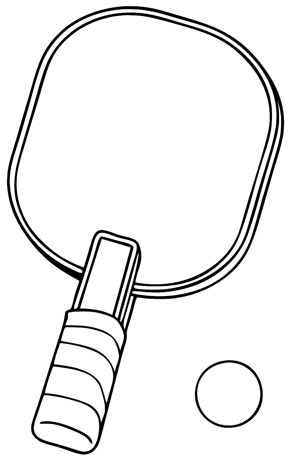 Tischtennis Ausmalbilder 28