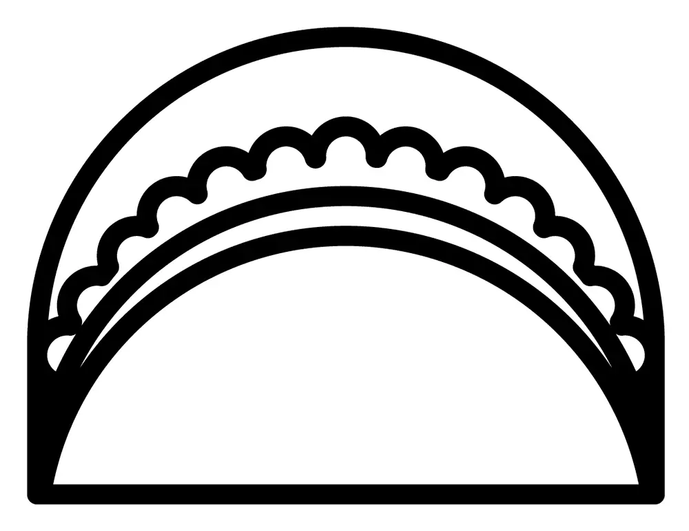 Taco Para Colorear 25