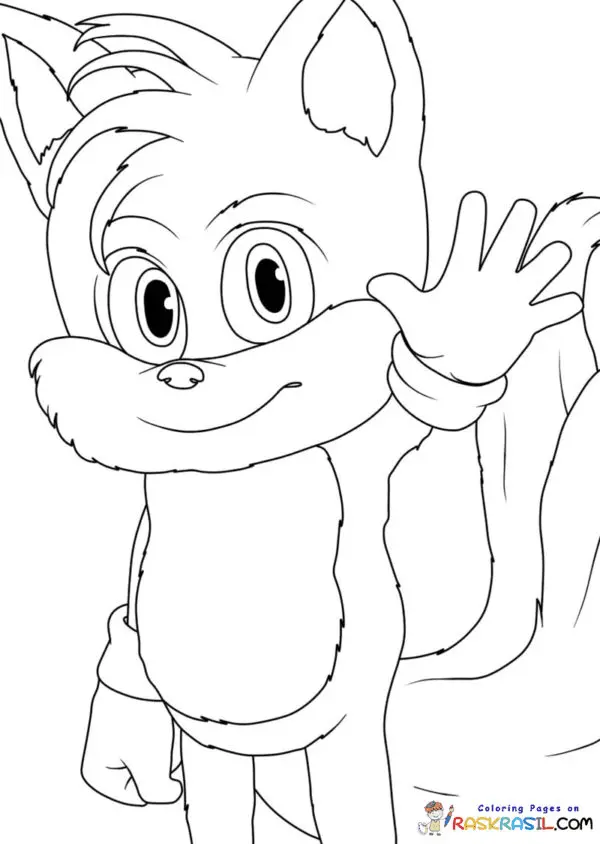Tails Ausmalbilder 19