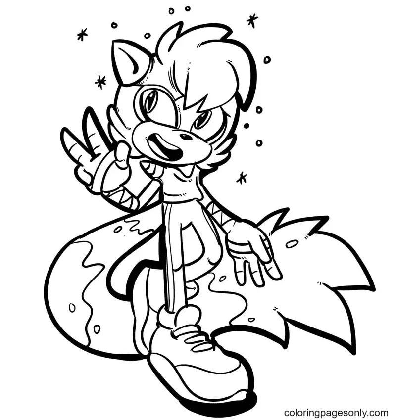 Tails Ausmalbilder 20