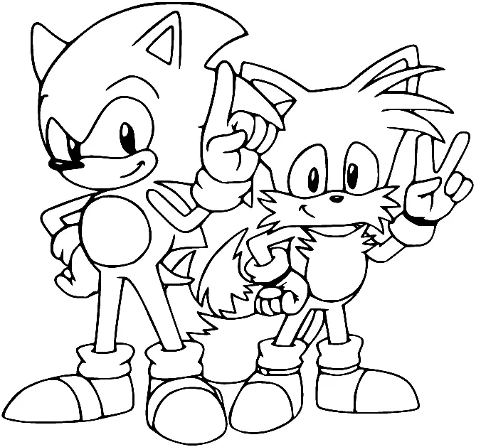 Tails Ausmalbilder 25