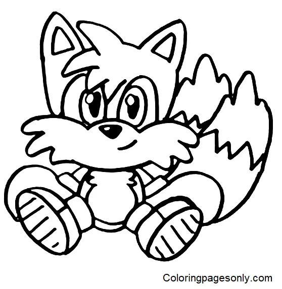 Tails Ausmalbilder 26