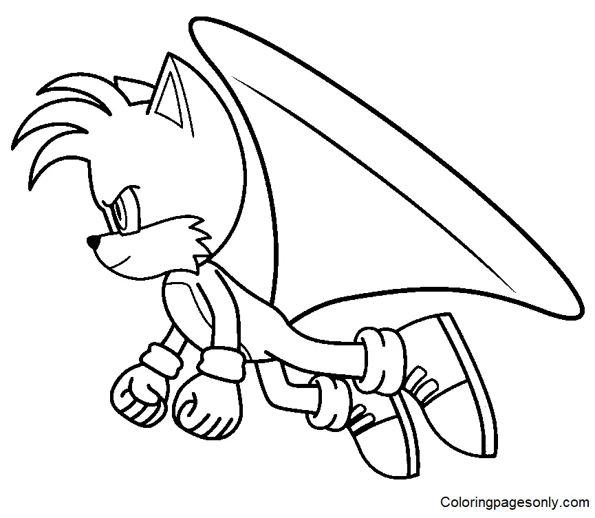 Tails Ausmalbilder 27